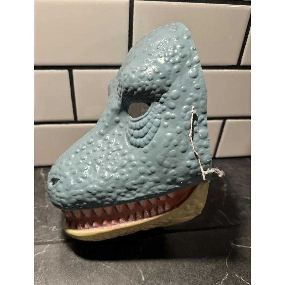 Vintage Halloween Mask Weird Unusual Retro Dinosaur Lizard K&M International1996 - Picture 6 of 9